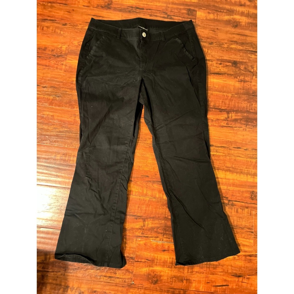 Lane Bryant Womens Black Flare Bootcut Jeans Plus Sz 18 Classic Everyday Comfort